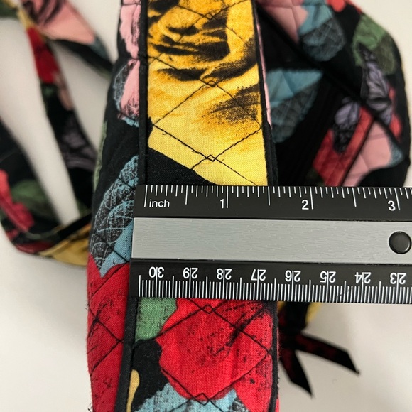 Vera Bradley - Havana Rose - Triple Zipper - Cross-body Purse - Adjustable Strap - Picture 10 of 11